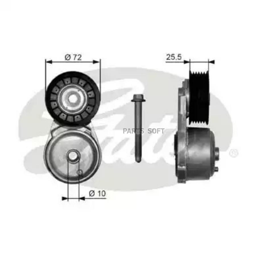 

GATES Натяжитель ремня GATES T38103