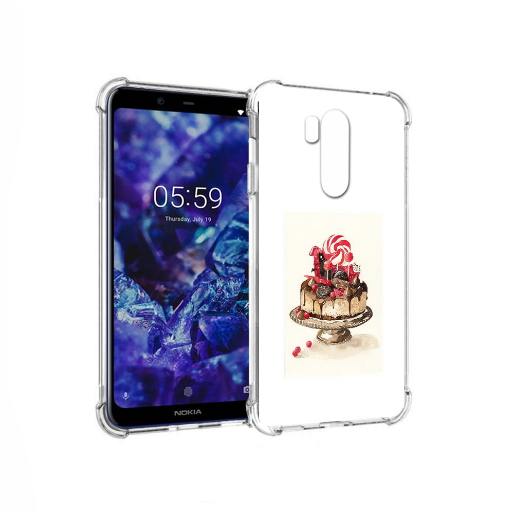 

Чехол MyPads Tocco для Nokia X7 вкусный торт (PT123767.122.262), Прозрачный, Tocco