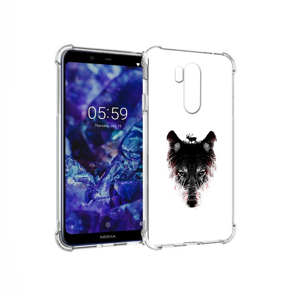 

Чехол MyPads Tocco для Nokia X7 волк в траве (PT123767.122.267), Прозрачный, Tocco