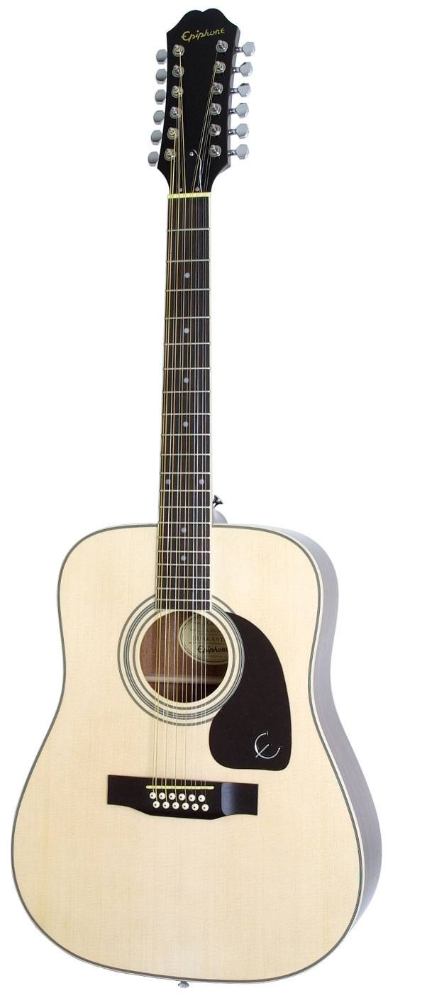 

Акустическая гитара Epiphone Dr-212 Natural Ch Hdwe, Dr-212 Natural Ch Hdwe