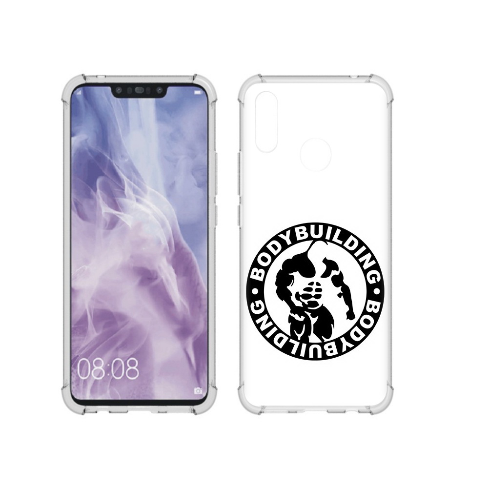 

Чехол MyPads Tocco для Huawei Nova 3i бодибилдинг (PT227100.63.240), Прозрачный, Tocco