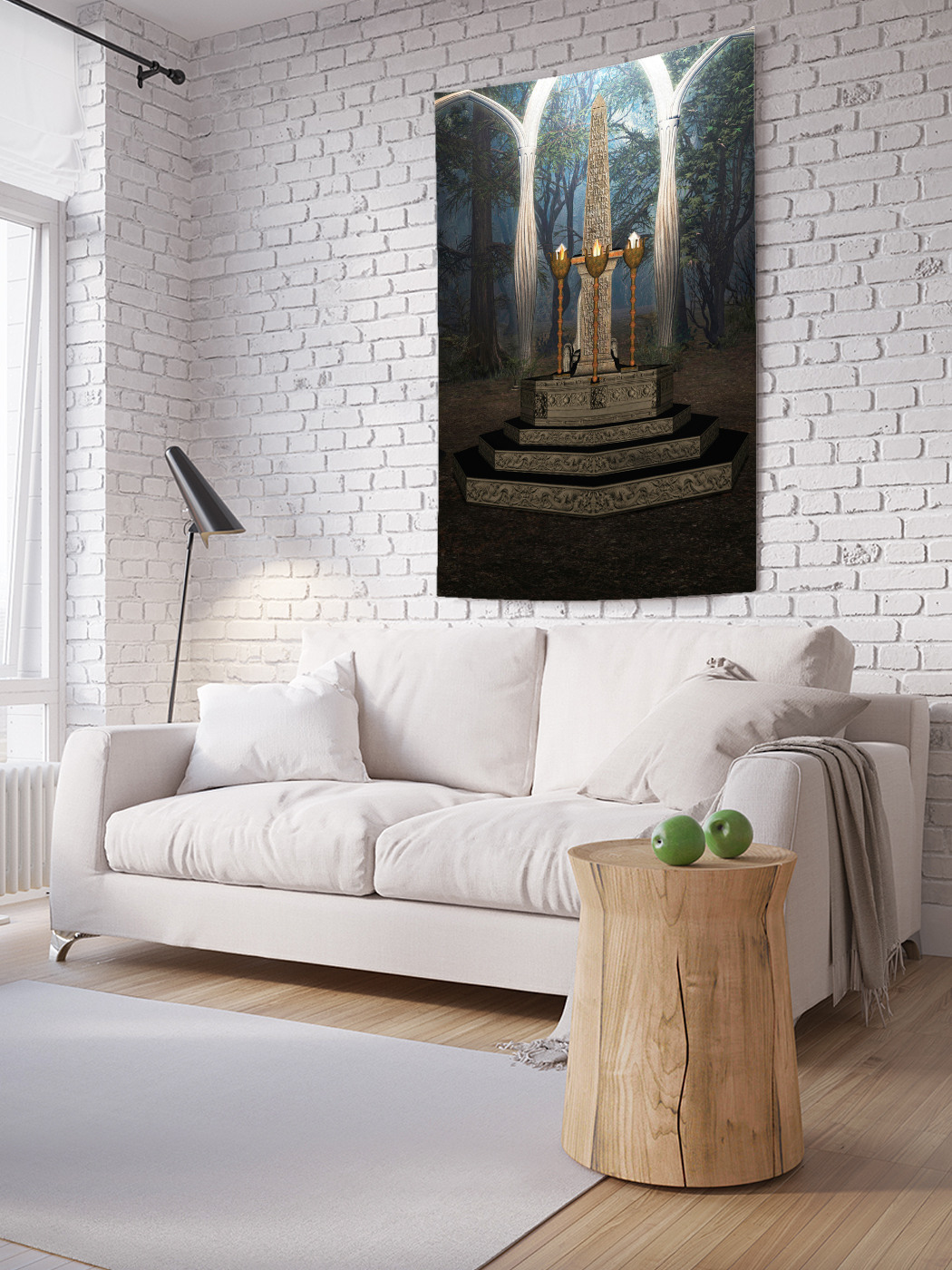 

Вертикальное фотопанно на стену JoyArty Загадочное место 150x200 см, Загадочное место