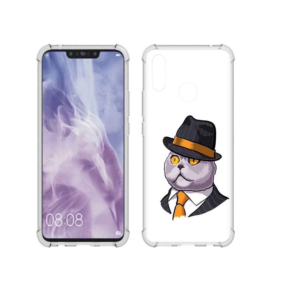 Чехол MyPads Tocco для Huawei Nova 3i британец (PT227100.63.247)