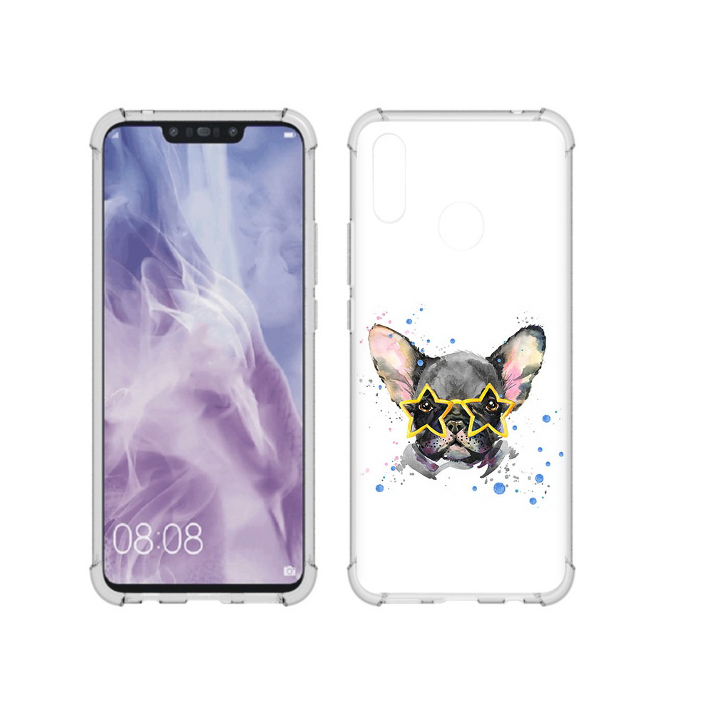 Чехол MyPads Tocco для Huawei Nova 3i буля в очках (PT227100.63.252)