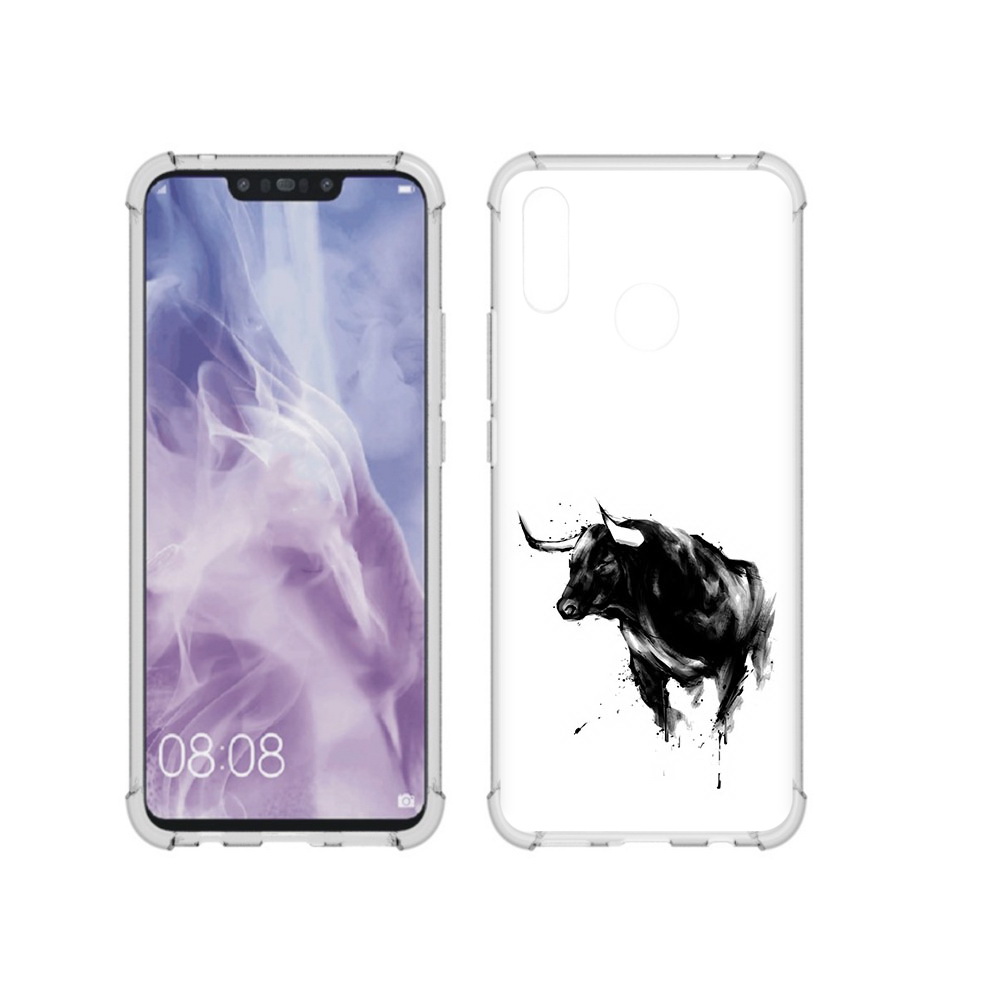 

Чехол MyPads Tocco для Huawei Nova 3i бык (PT227100.63.254), Прозрачный, Tocco