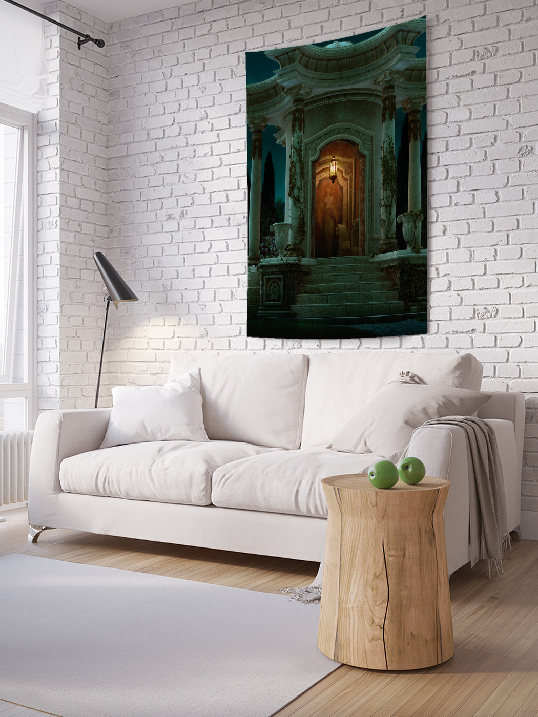 

Вертикальное фотопанно на стену JoyArty Ночной алтарь 150x200 см, Ночной алтарь