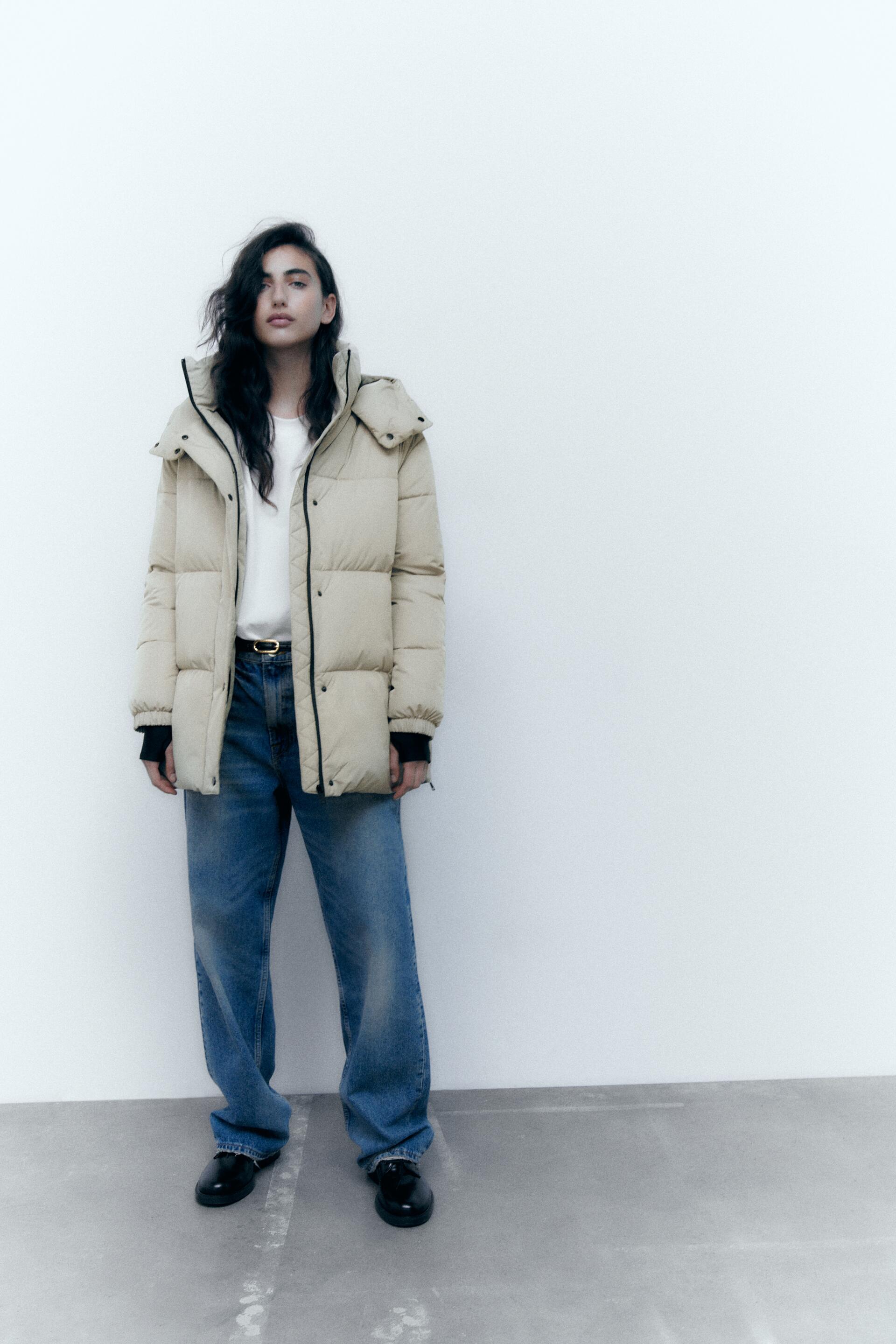 

Куртка женская ZARA 07522040 бежевая XS (доставка из-за рубежа), 07522040