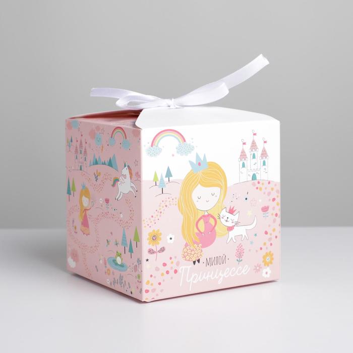 

Коробка складная «Принцессе», 12 х 12 х 12 см, Разноцветный