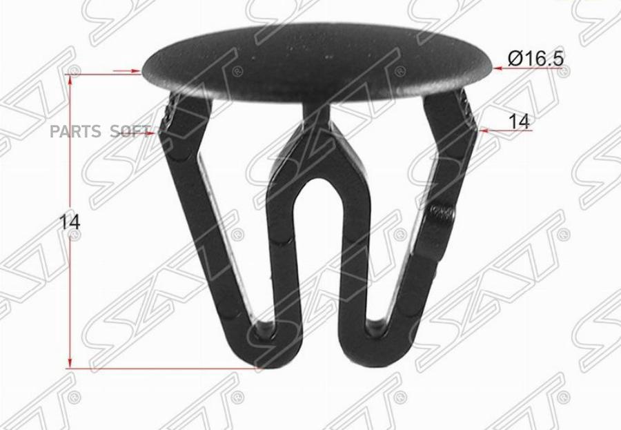 

SAT ST-M11673 Клипса уплотнителя 1 шт. 1шт