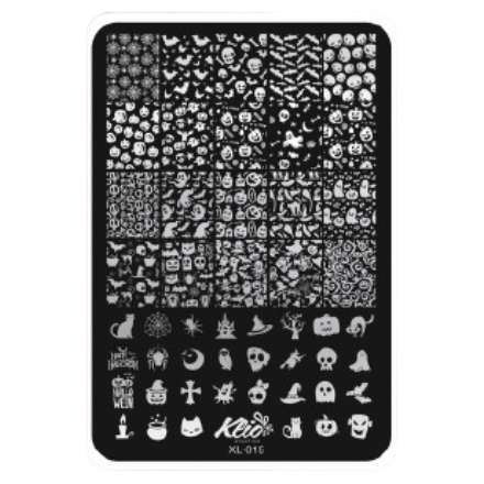 

Пластина для стемпинга Klio Professional №XL-015