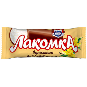 

Мороженое пломбир Лакомка ваниль СЗМЖ 80 г
