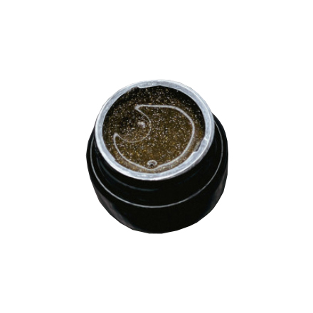 

Светоотражающая гель-краска Klio Professional Паутинка, с липким слоем, №4 золото, 5 г