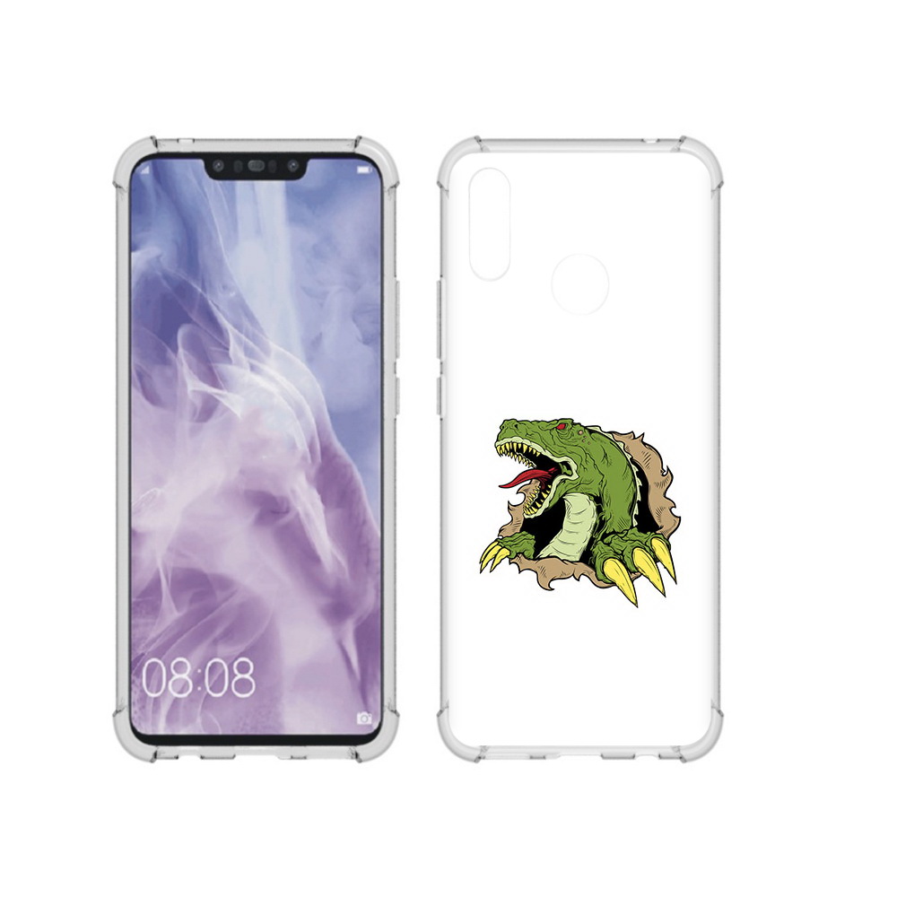 

Чехол MyPads Tocco для Huawei Nova 3i годзила (PT227100.63.290), Прозрачный, Tocco