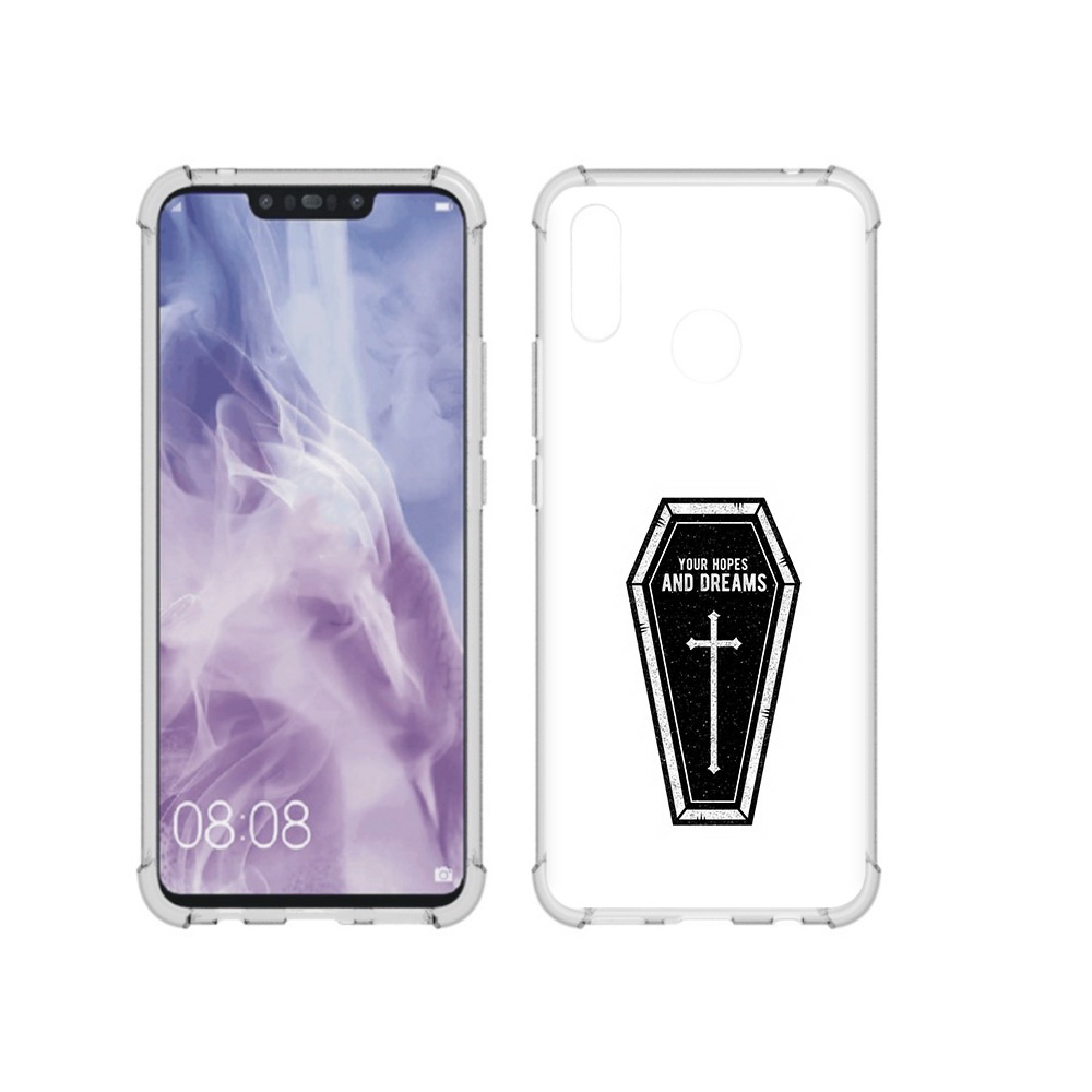 

Чехол MyPads Tocco для Huawei Nova 3i гроб с мечтами (PT227100.63.299), Прозрачный, Tocco