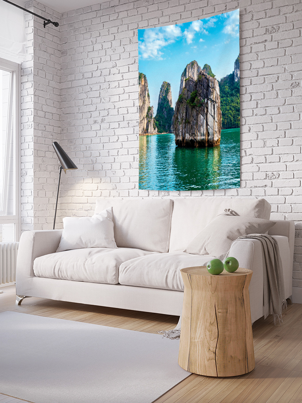 

Вертикальное фотопанно на стену JoyArty Каменные острова 150x200 см, Каменные острова