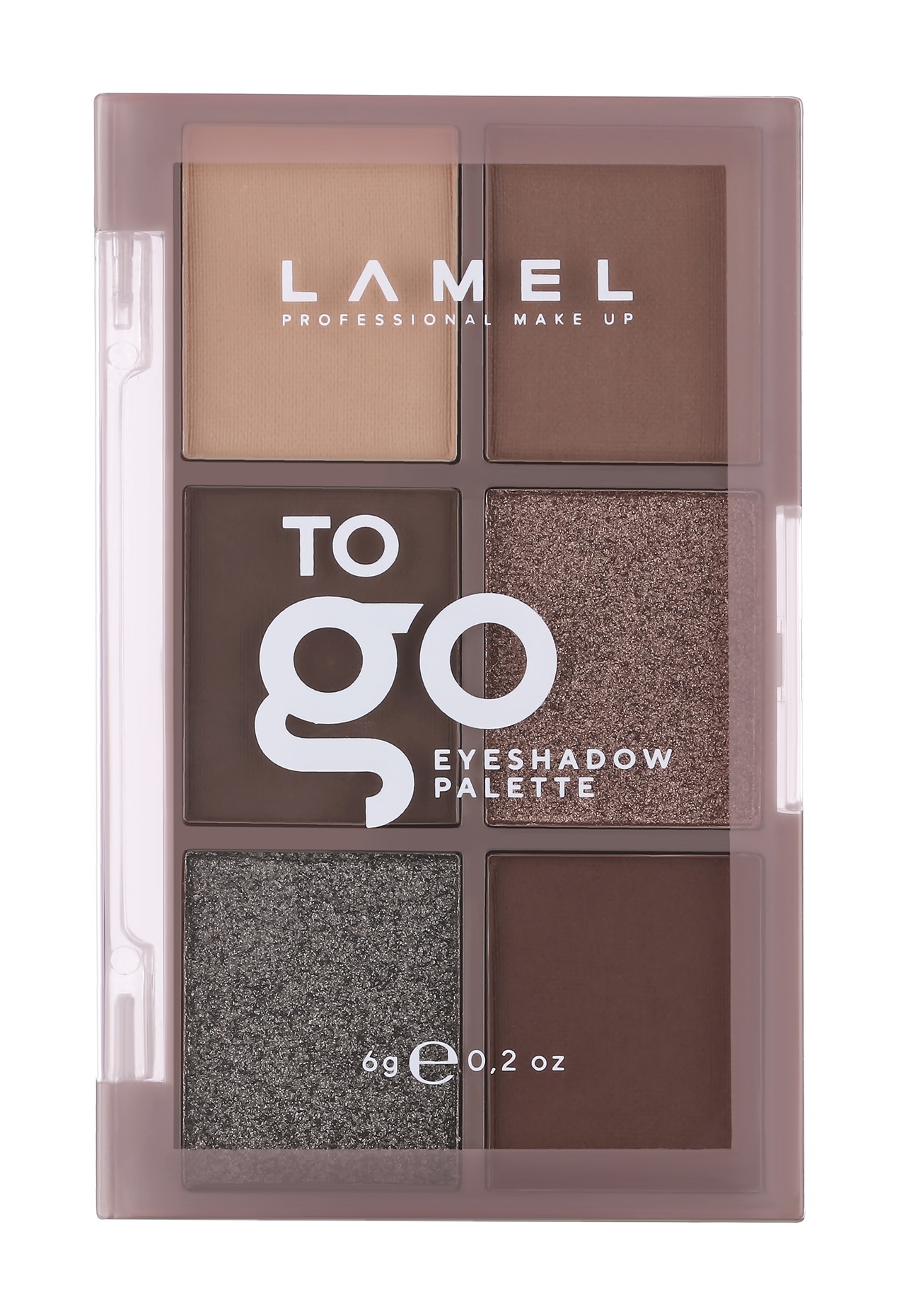 фото Палетка теней для век lamel professional to go eyeshadow palette