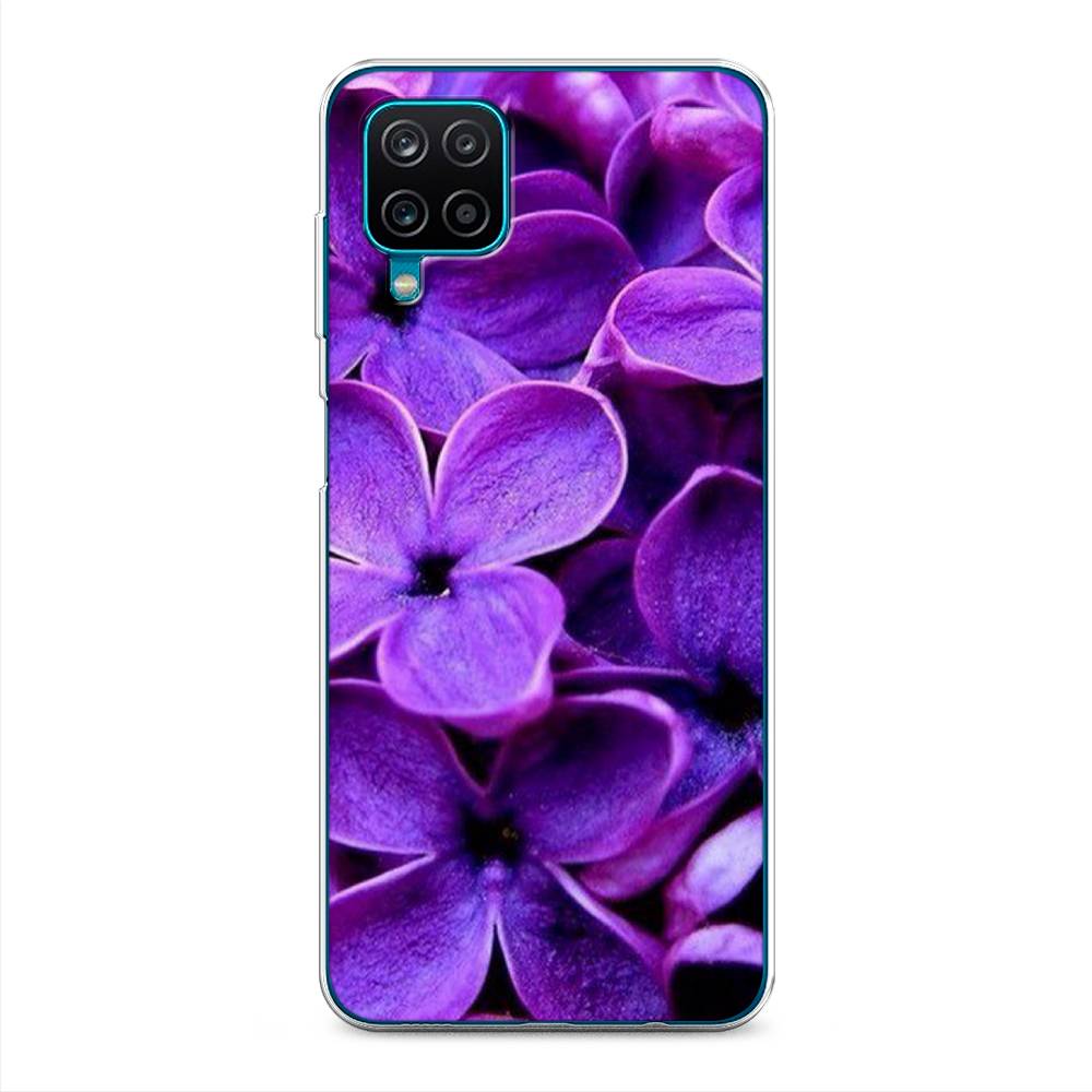 

Чехол Awog на Samsung Galaxy A12 / Самсунг A12 "Сирень крупная", 2101650-8