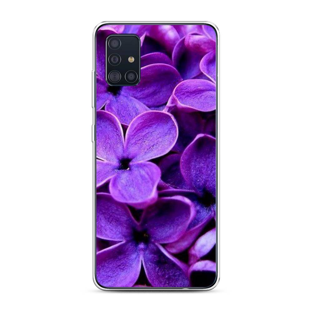 

Чехол Awog "Сирень крупная" для Samsung Galaxy A51, 28950-8