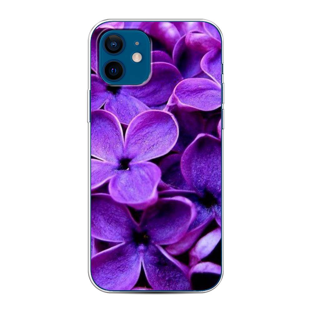 

Чехол Awog на Apple iPhone 12 / Айфон 12 "Сирень крупная", 12550-8