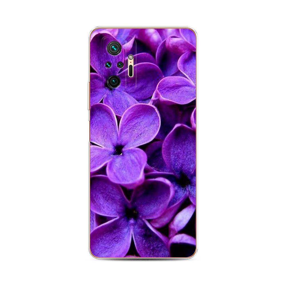 

Чехол Awog "Сирень крупная" для Xiaomi Redmi Note 10 Pro, 310050-8