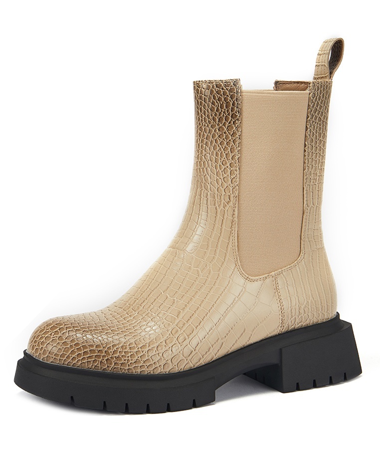 

Полусапоги женские T.Taccardi YYQ24W-107D бежевые 37 RU, Бежевый, YYQ24W-107D