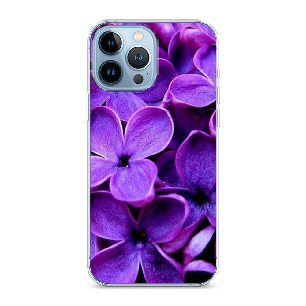

Чехол Awog на Apple iPhone 13 Pro Max / Айфон 13 Pro Max "Сирень крупная", 14450-8