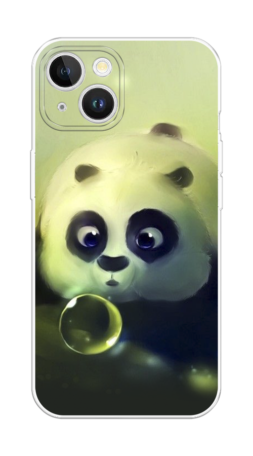 

Чехол на Apple iPhone 15 Plus "Малыш панды", Зеленый;черный;серый, 15650-1