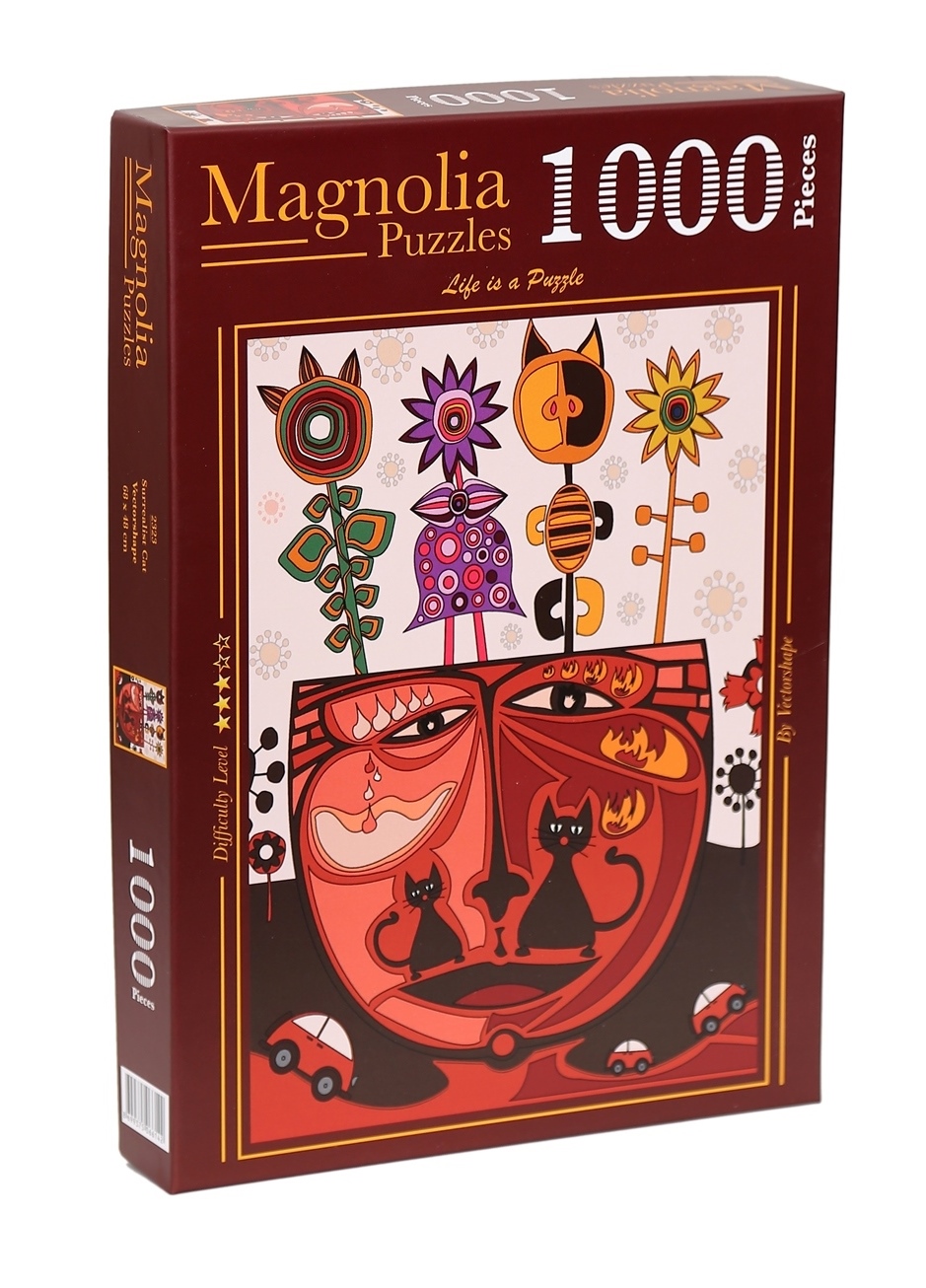 

Пазл Magnolia 1000 дет Сюрреалистический кот, MG1000