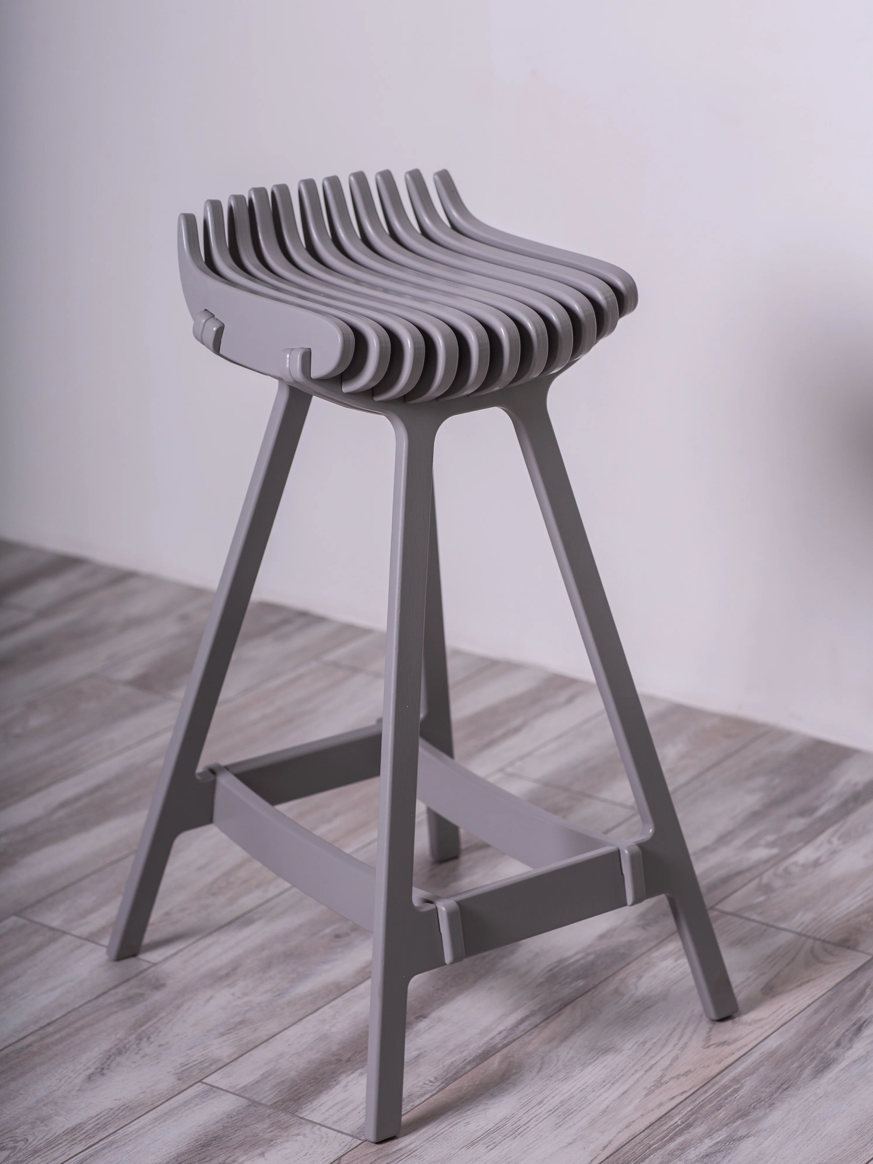 Стул барный Playwoods chair серый антрацит 13298₽