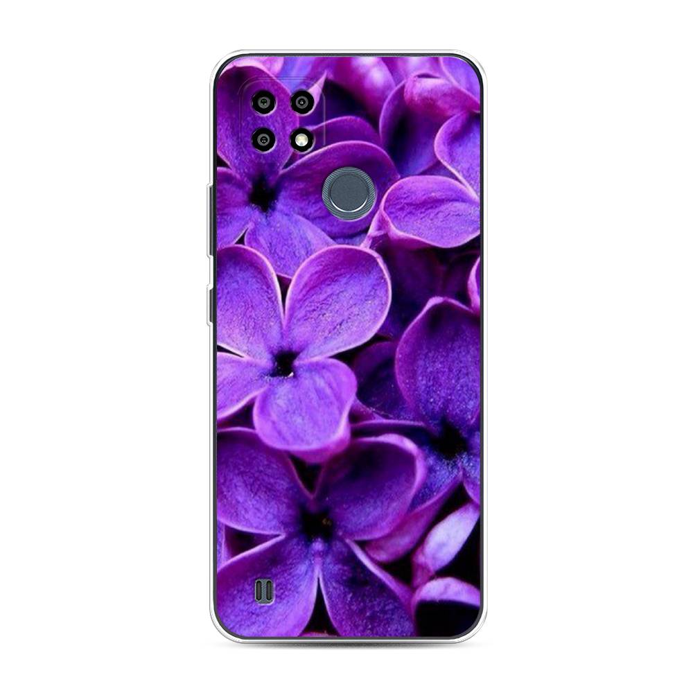 

Чехол Awog "Сирень крупная" для Realme C21Y, 256850-8