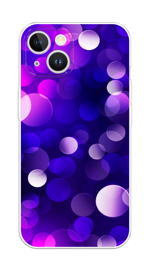 

Чехол на Apple iPhone 15 Plus "Абстракция 27", Фиолетовый, 15650-1
