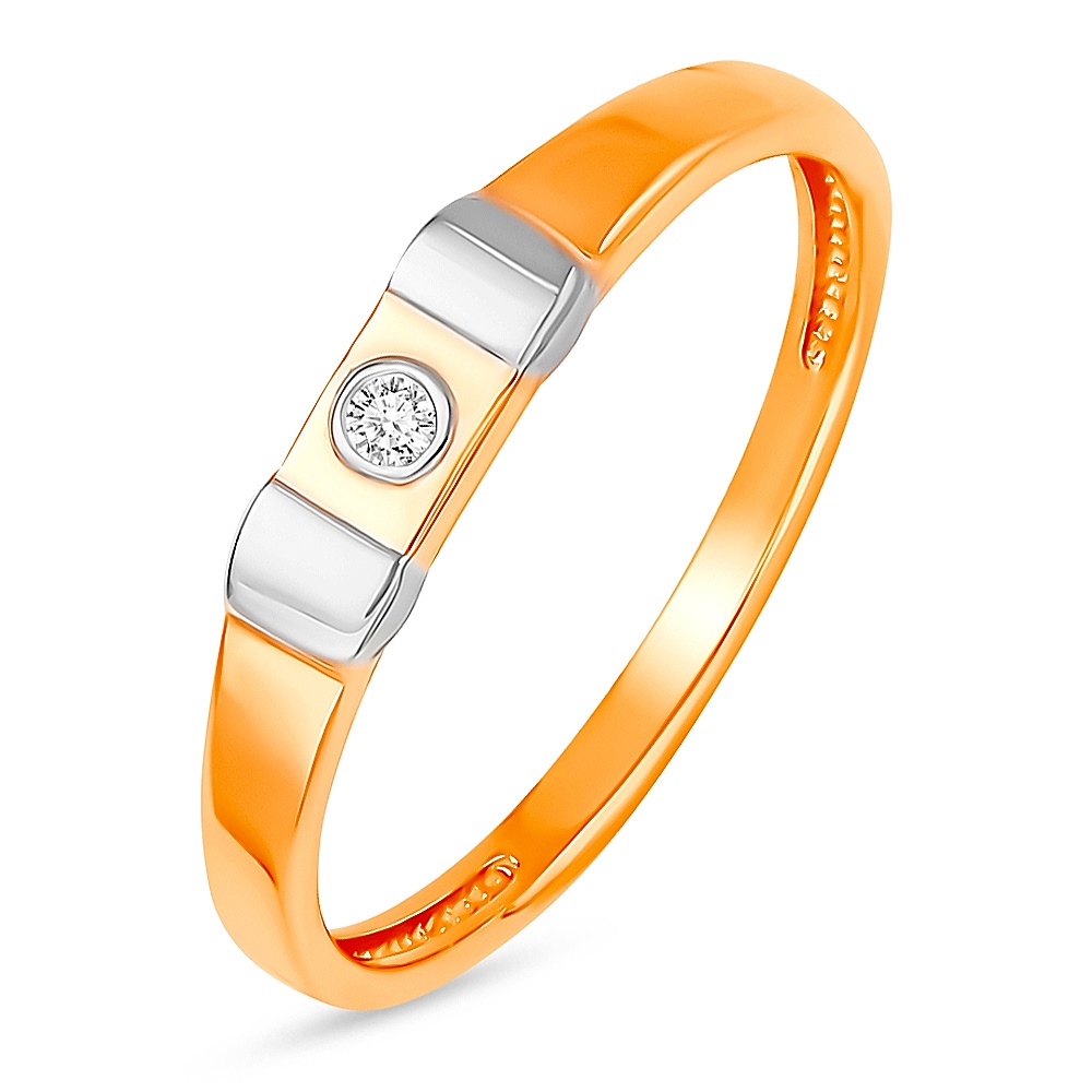 

Кольцо из золота р. , 585Gold 101014756, бриллиант, 101014756