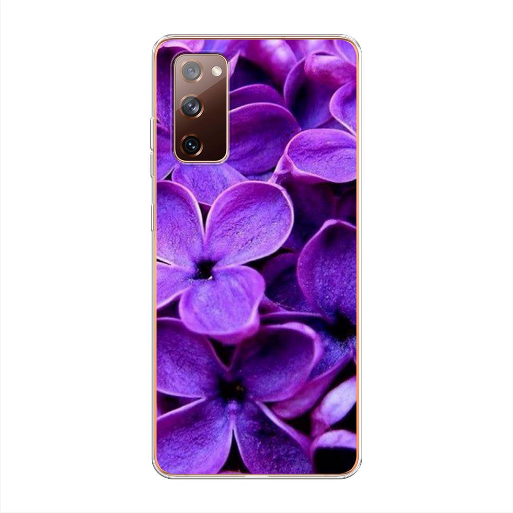 

Чехол Awog на Samsung Galaxy S20 FE / Самсунг S20 FE "Сирень крупная", 2101350-8
