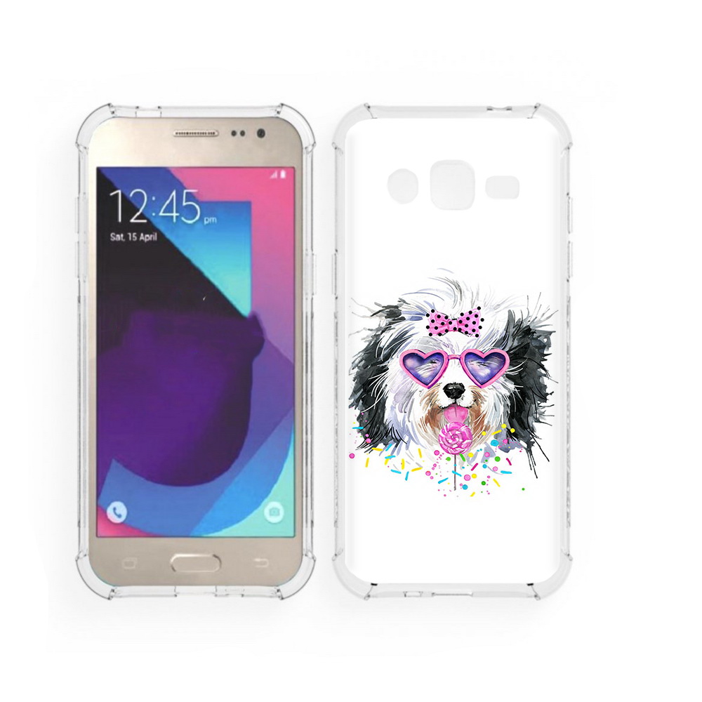 

Чехол MyPads Tocco для Samsung Galaxy J2 пушистик (PT226924.572.559), Прозрачный, Tocco