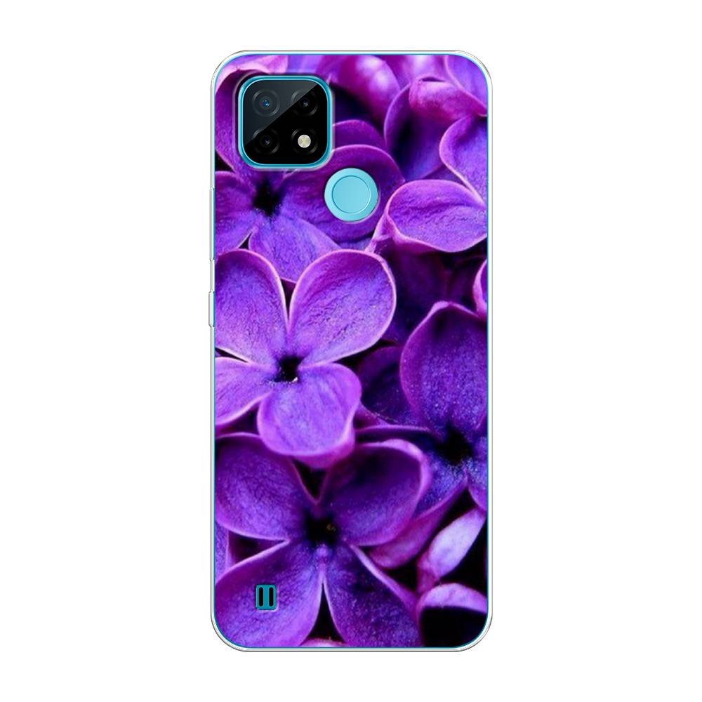 

Чехол Awog "Сирень крупная" для Realme C21, 254950-8