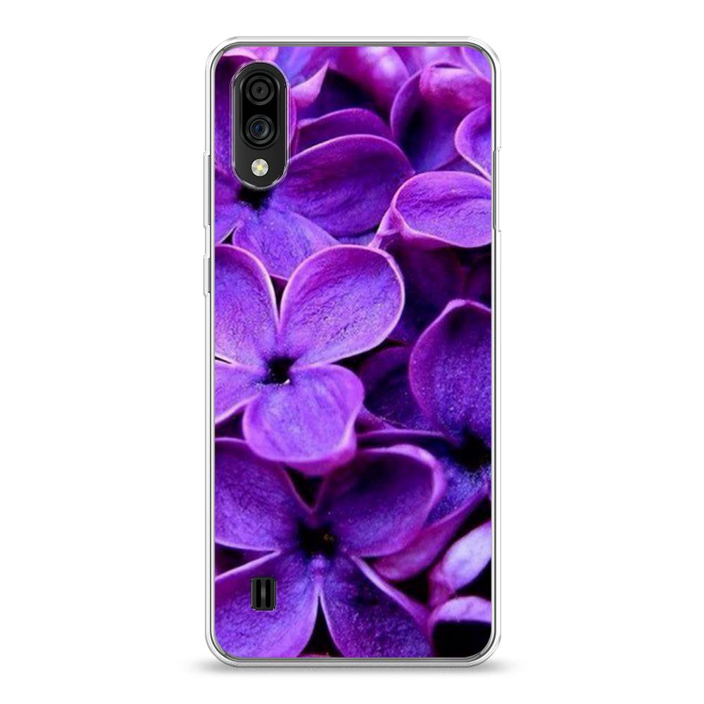фото Чехол awog "сирень крупная" для zte blade a51 lite