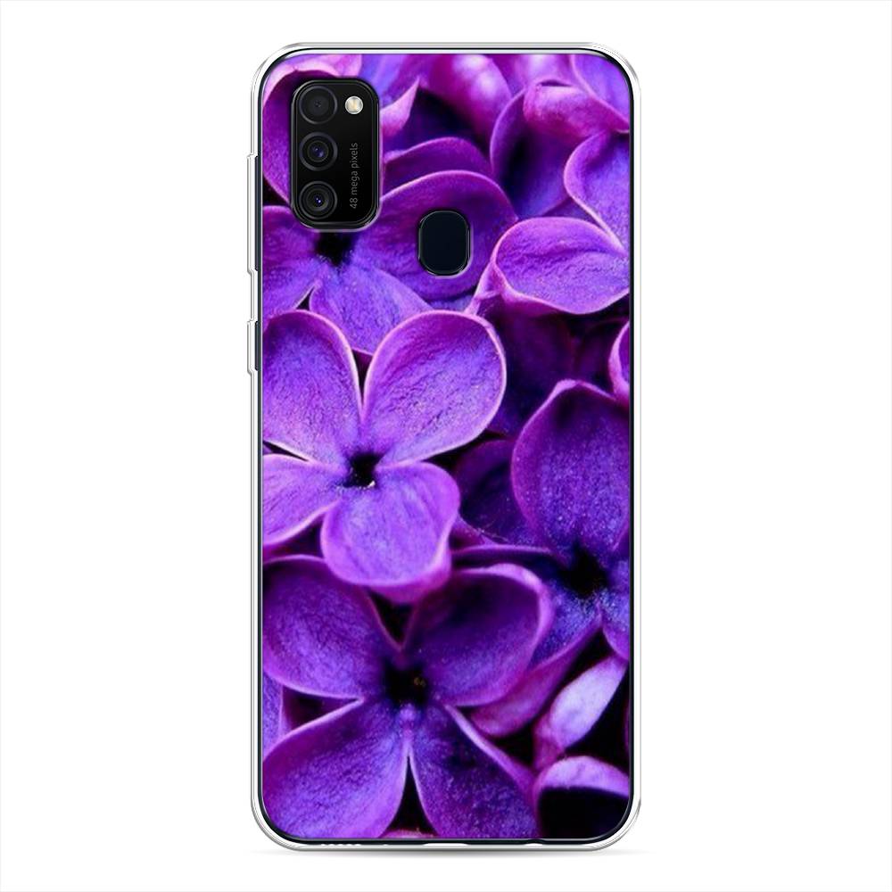 

Чехол Awog "Сирень крупная" для Samsung Galaxy M21, 29750-8