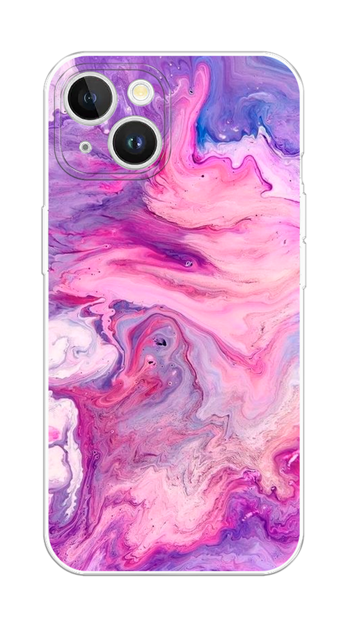 

Чехол на Apple iPhone 15 Plus "Нежно-розовая абстракция", Розовый, 15650-1