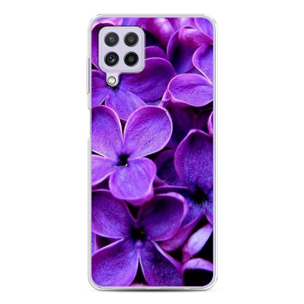 

Чехол Awog на Samsung Galaxy A22 / Самсунг A22 "Сирень крупная", 2103150-8