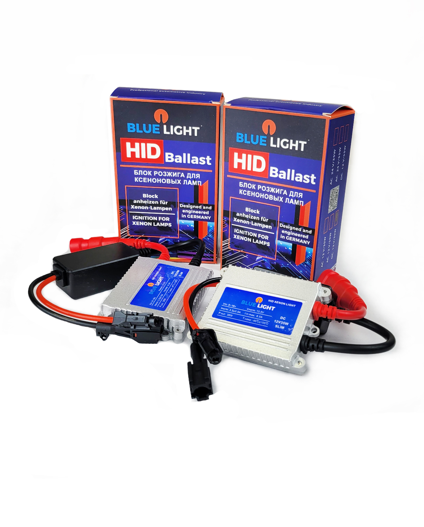 

Блок розжига ксенон Blue Light Slim DC-35W 2шт., Blue light 35w