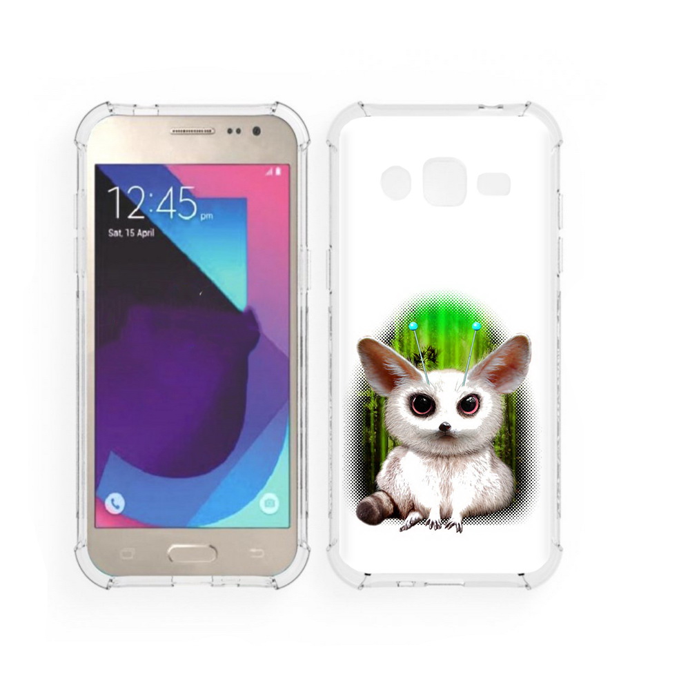 Чехол MyPads Tocco для Samsung Galaxy J2 пушистое животное (PT226924.572.560)