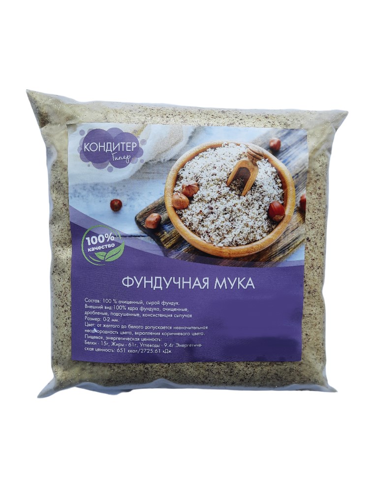 

Мука фундучная ГиперКондитер 500г без глютена
