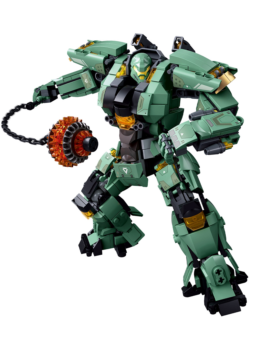

Конструктор робот Тихоокеанский рубеж Pacific Rim Titan Redeemer 542 детали, 20,8 см, робот Тихоокеанский рубеж Титан Избавитель Pacific Rim
