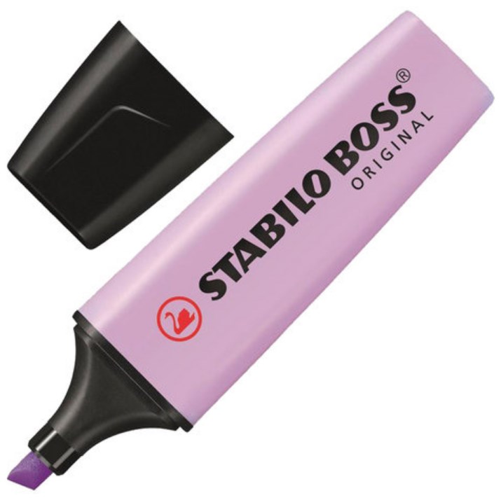 

Текстовыделитель. Stabilo. Boss Original Pastel. Лавандовый, Фиолетовый