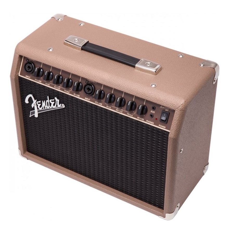 

Комбо усилитель для акустической гитары Fender Acoustasonic 40, 40 Вт, 2 канала, Fender Acoustasonic 40