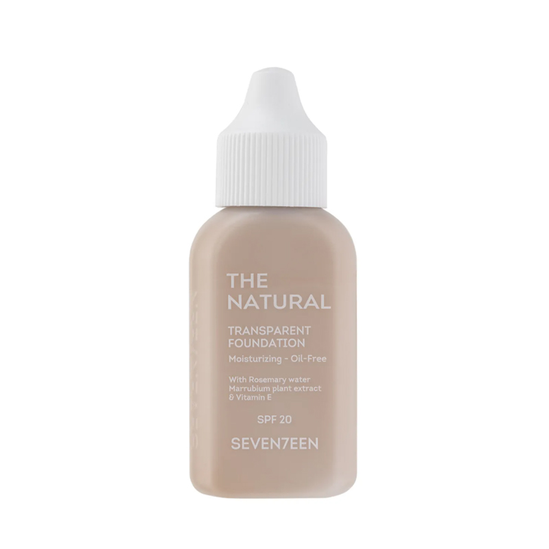 Тональный крем Seventeen The Natural Transparent Foundation т.03