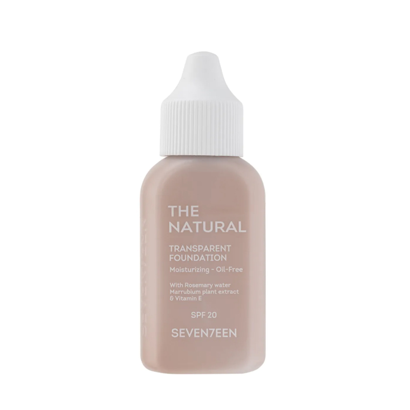 фото Тональный крем seventeen the natural transparent foundation т.04