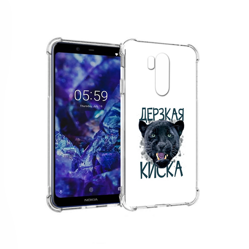 

Чехол MyPads Tocco для Nokia X7 дерзкая киска (PT123767.122.319), Прозрачный, Tocco