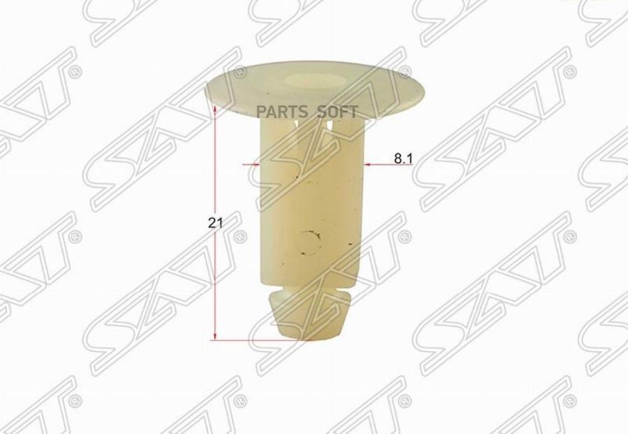 

SAT ST-M11845 Клипса вставка под саморез TOYOTA/LEXUS 1 шт. 1шт