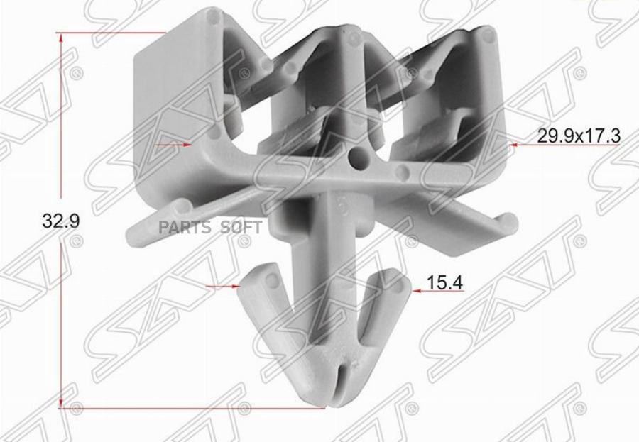 

SAT ST-M11848 Клипса эл. проводки TOYOTA/LEXUS 1 шт. 1шт